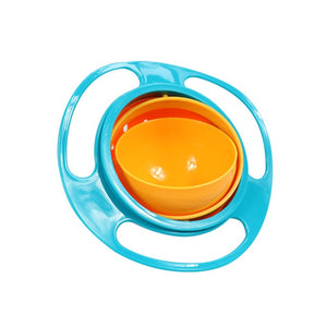 Magic Bowl 360 Rotate Spill-Proof Infants Toddler Baby Kids Training Feeding Bowl Practice Feeding Spill no spill
